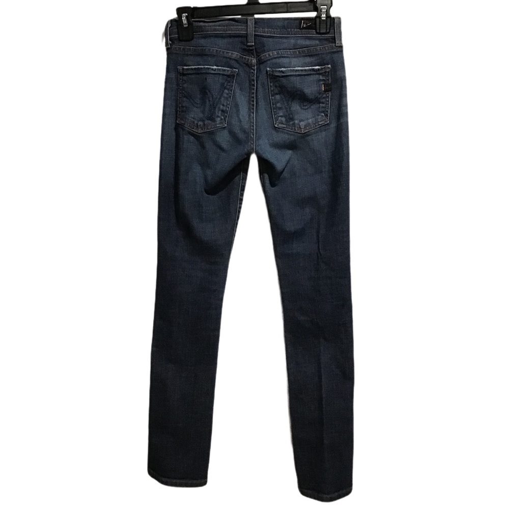 Citizens of Humanity High Rise Elson Stretch Jeans Blue - Picture 2 of 15